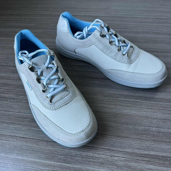 SAS Sporty Women's Lace Up Tennis Shoes $175 in Grey / White - Picture 3 of 15